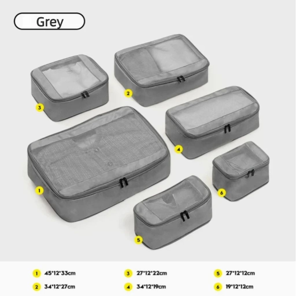 Compressible Travel Packing Cubes Set
