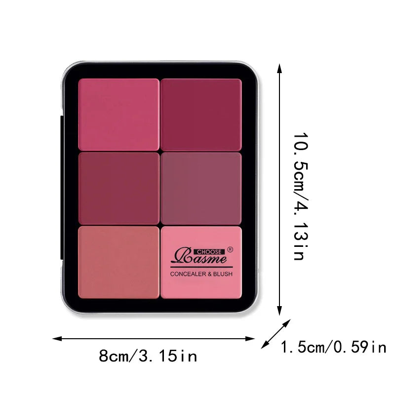 12-Color Concealer Blush Contour Palette