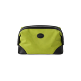 Leather-Nylon Travel Wash Bag