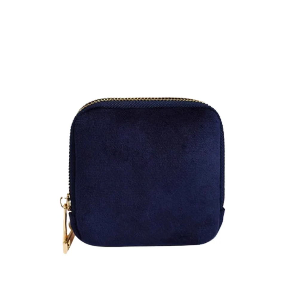 Tangle-Free Velvet Dual-Layer Jewellery Bag