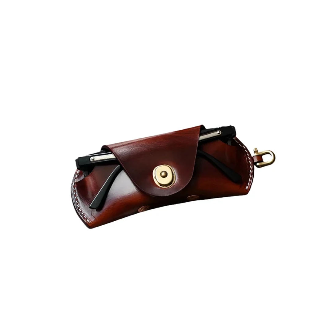 Artisan Leather Glasses Case