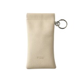 Pebbled Snap-Frame Glasses Pouch