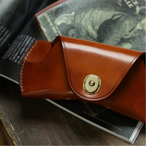 Artisan Leather Glasses Case