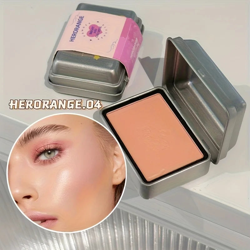 Herorange 6-Color Matte Shimmer Blush Palette