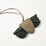 Soft Leather Magnetic Glasses Holder