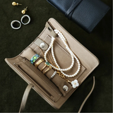 Mini Leather Jewellery Pouch