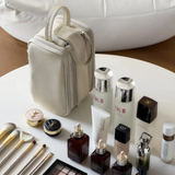 Dual-Zip Cosmetic Bag