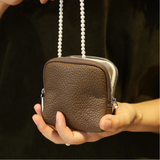 Leather Jewellery Storage Bag