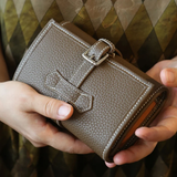 Leather Roll-Up Jewellery Organiser
