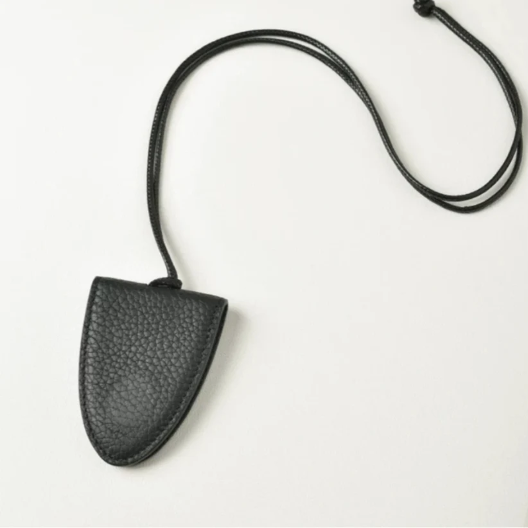 Soft Leather Magnetic Glasses Holder