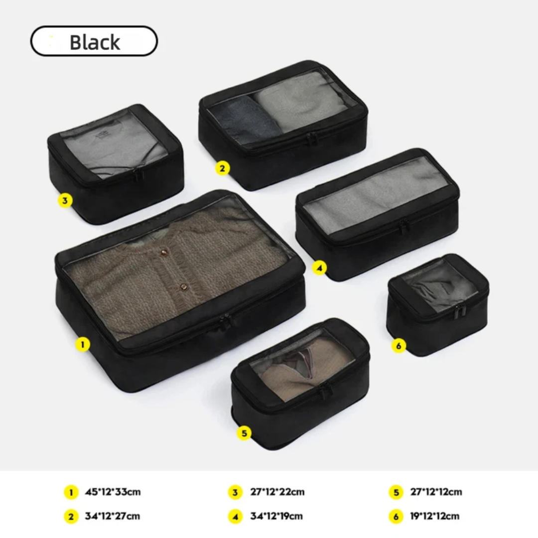 Compressible Travel Packing Cubes Set