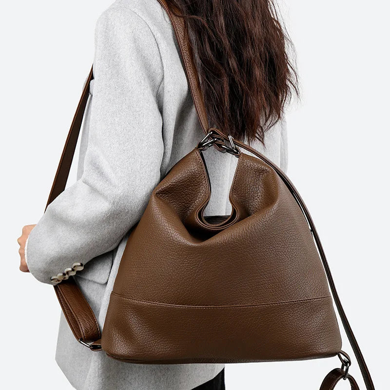 Women’s PU Leather Backpack