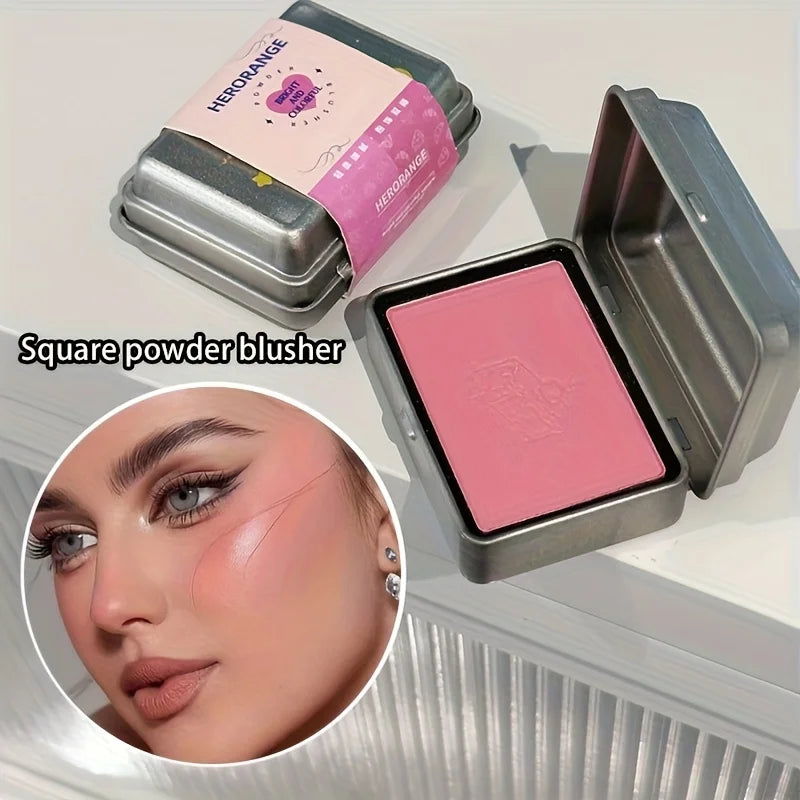 Herorange 6-Color Matte Shimmer Blush Palette