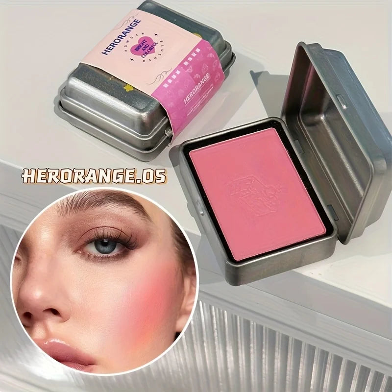 Herorange 6-Color Matte Shimmer Blush Palette